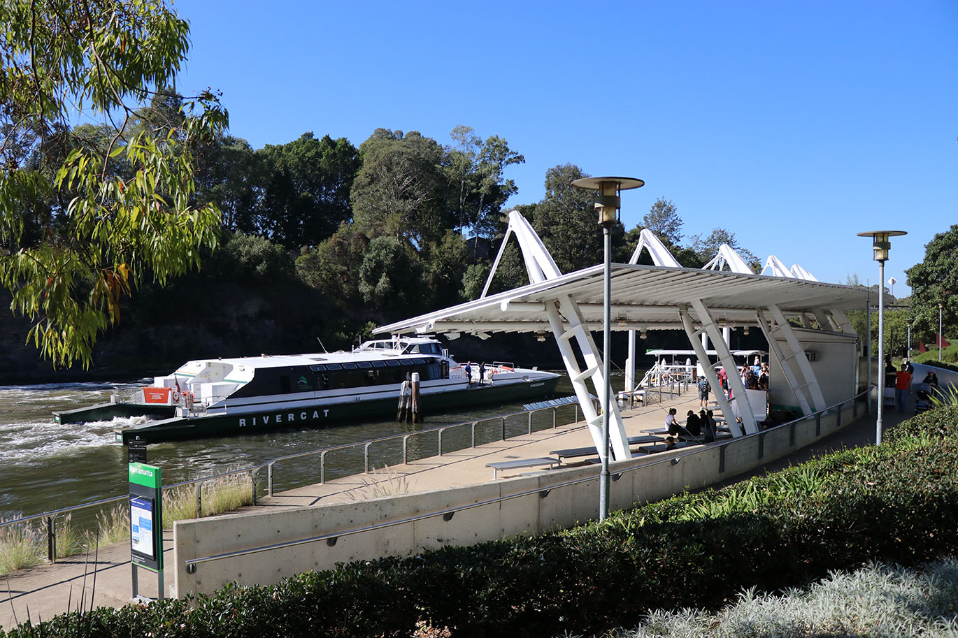 Parramatta Rivercat Wharf